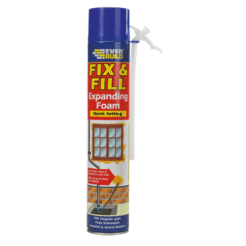 Everbuild Fix & Fill Expanding Foam Hand Held 750ml