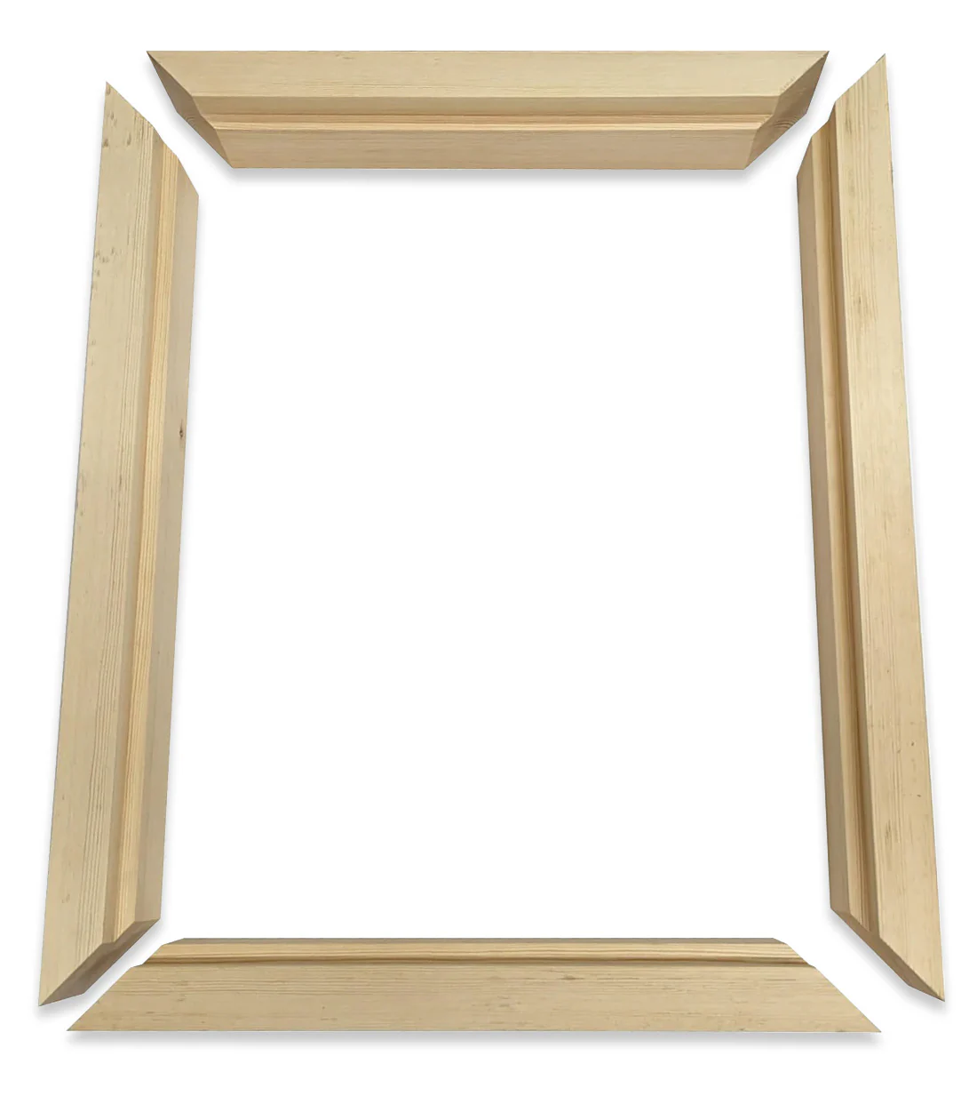 Flat Pack Timber Window Frame Kit Unglazed Made to Measure - Image 2