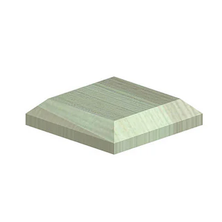 Green Treated Post Cap by Birkdale - Image 3