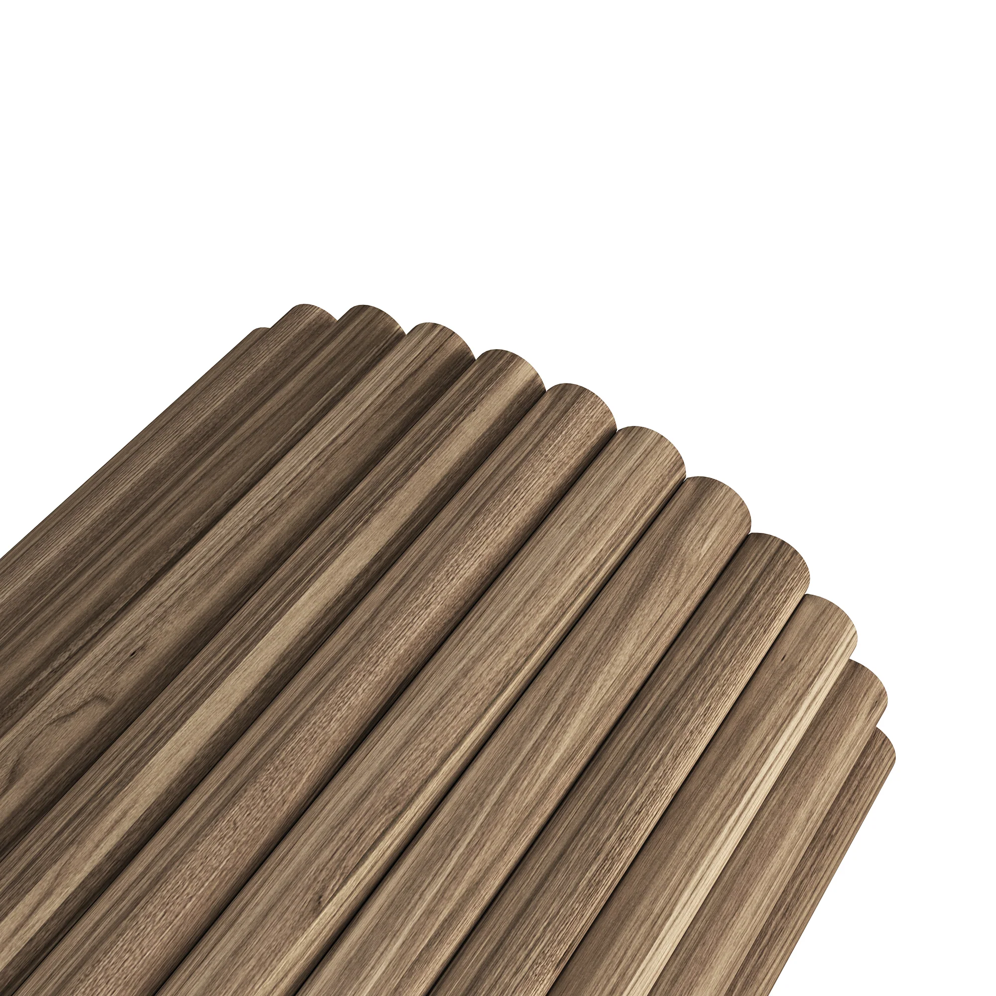Half Round Flexi Oak Finish Wall Panel 15mm x 300mm x 2400mm (Pack of 2) - Image 3