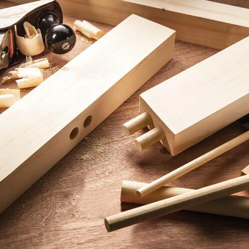 Light Hardwood Dowel Rod 9mm x 2400mm - Image 3