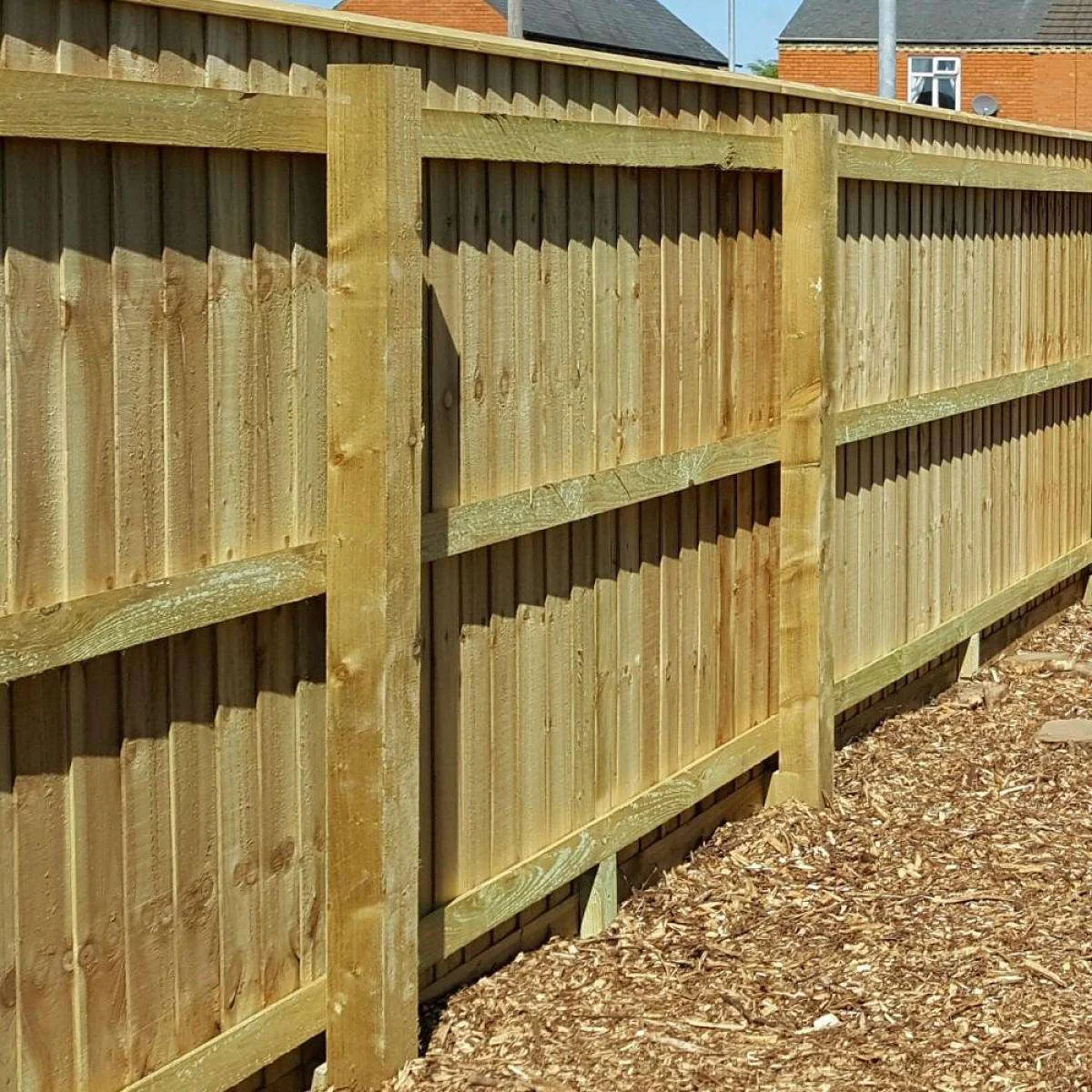 Tanalised Feather Edge Boards Sawn & Pressure Treated 125mm - Image 4