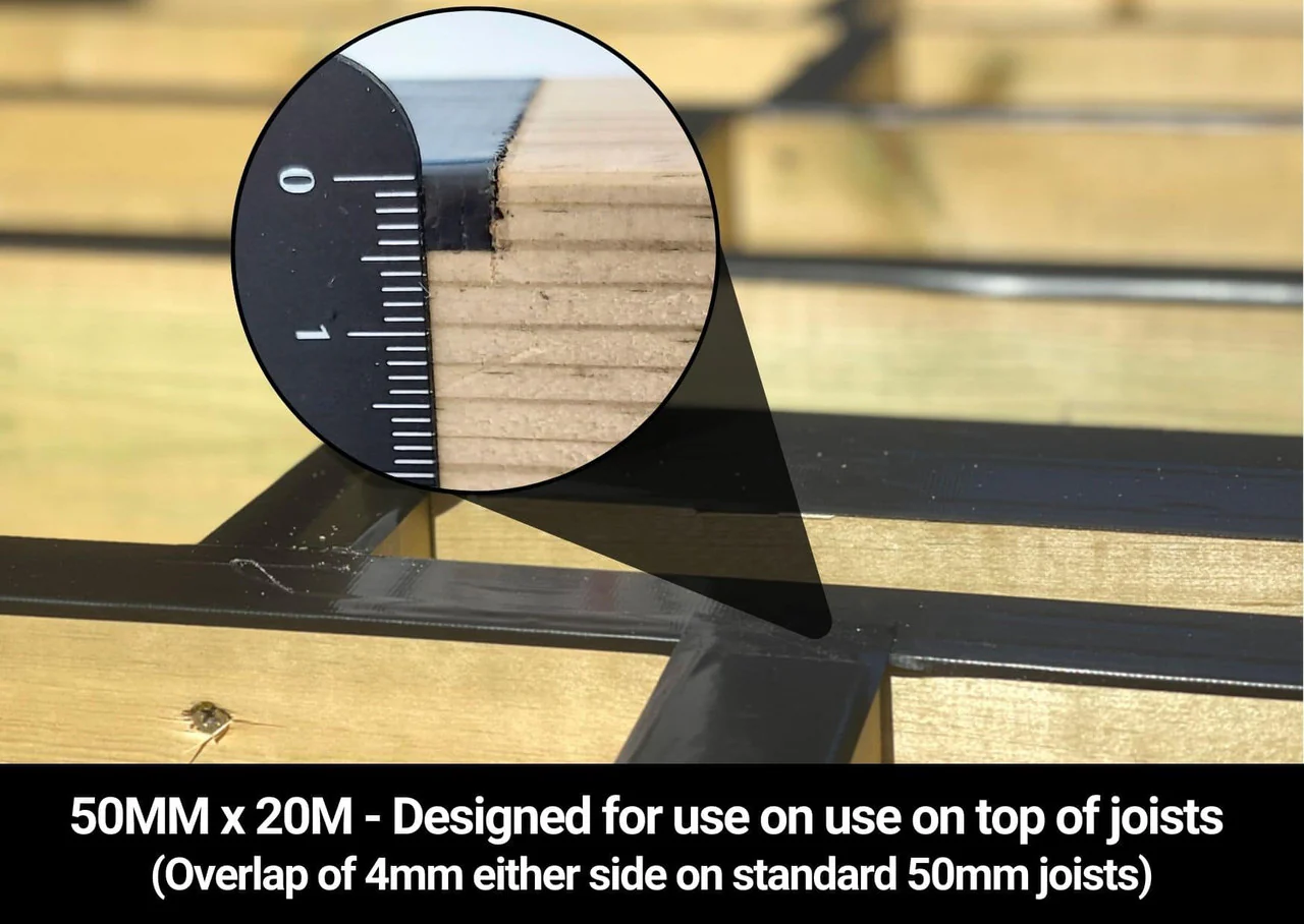 Walther Strong Deck Tape - Joist Protection Tape - Image 3